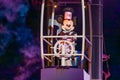 Mickey Mouse sailing on Fantasmic show at Hollywood Studios at Walt Disney World 3