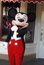 Mickey Mouse in Tuxedo at Disneyland Royalty Free Stock Photo