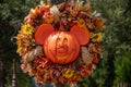 Mickey Pumpkin decoration at Magic Kigndom 216