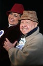 Mickey Rooney and wife Jan Rooney Royalty Free Stock Photo