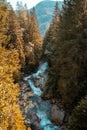 Mickiewicz wodogrzmoty, also Mickiewicz Waterfalls - waterfalls in the High Tatras formed from three larger and several smaller