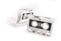 Micro cassette isolated Royalty Free Stock Photo