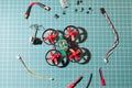 Micro copter assembly parts