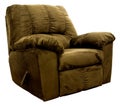 Micro Fiber Rocker Recliner Royalty Free Stock Photo