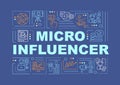 Micro Influencers word concepts banner