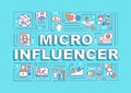 Micro Influencers word concepts banner