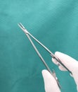Micro Needle Holder Royalty Free Stock Photo