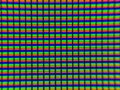 The micro photo of television LCD display. Royalty Free Stock Photo