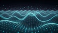 micro science Physics Wave Micro, science, physics, wave, digital, visualization, abstract, technology, pattern, light create
