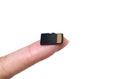 Micro sd card Royalty Free Stock Photo