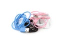Micro USB Data Charging Sync Cable Royalty Free Stock Photo