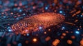 A micro view of a fingerprint scanner being set up adding a futuristic touch to the homes security system