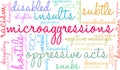 Microaggressions Word Cloud