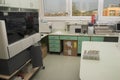 Microbiology laboratory workplace with nice sight