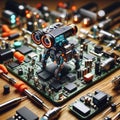 169 15. Microbot - A tiny robot designed for tasks that requir