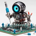 171 15. Microbot - A tiny robot designed for tasks that requir