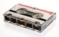 Microcassette for voice recorder Royalty Free Stock Photo