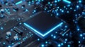 Microchip technology processor computer, generated ai