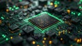 Microchip technology processor computer, generated ai