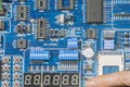 Microcontroller board Royalty Free Stock Photo