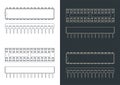 Microcontroller and DIP socket blueprints