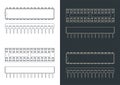 Microcontroller and DIP socket blueprints