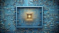 Microcontroller Maze Navigating the Path to the Perfect Chip generative AI Royalty Free Stock Photo