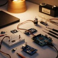 Microcontroller Prototyping Desk - AI