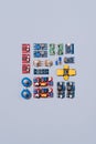 Microcontrollers, boards, sensors, leds and modules for learning the basics of electronics. Various electronic components for