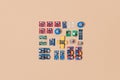 Microcontrollers, boards, sensors, leds and modules for learning the basics of electronics. Various electronic components for