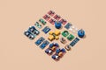 Microcontrollers, boards, sensors, leds and modules for learning the basics of electronics. Various electronic components for