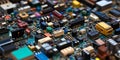 Microcontrollers Enable PWM Control for Power Efficiency in Embedded Systems Royalty Free Stock Photo