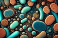 Microcosmic Symphony: Nano Technology Biotech Marvels Revealed in Bacterial Art