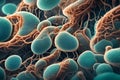 Microcosmic Symphony: Nano Technology Biotech Marvels Revealed in Bacterial Art