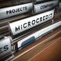 Microcredit Royalty Free Stock Photo