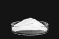 Microcrystalline cellulose, refined wood pulp, texturizer, anti-caking agent, fat substitute, emulsifier, used in vitamin Royalty Free Stock Photo