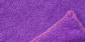 Microfiber cloth surface
