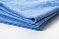 Microfiber towel for car wipe Royalty Free Stock Photo