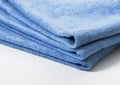 Microfiber towel for car wipe Royalty Free Stock Photo