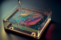 Microfluidic device created with Generative Ai