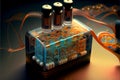 Microfluidic device created with Generative Ai