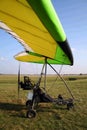 Microlight yellow Royalty Free Stock Photo