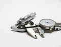 Micrometer and Caliper Royalty Free Stock Photo