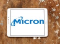 Micron Technology logo Royalty Free Stock Photo