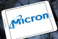 Micron Technology logo Royalty Free Stock Photo