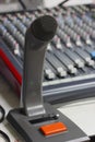 Microphone close Royalty Free Stock Photo