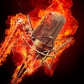 Microphone & fire