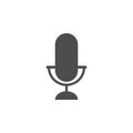 Microphone icon. Cinema element icon. Premium quality graphic design. Signs, outline symbols collection icon for websites, web des Royalty Free Stock Photo