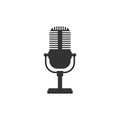 Microphone icon isolated