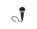 microphone icon Royalty Free Stock Photo